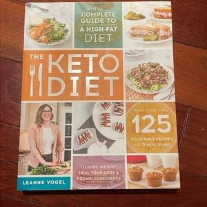 The Keto Diet: Cookbook  The Complete Guide to a High-Fat Diet Paperback